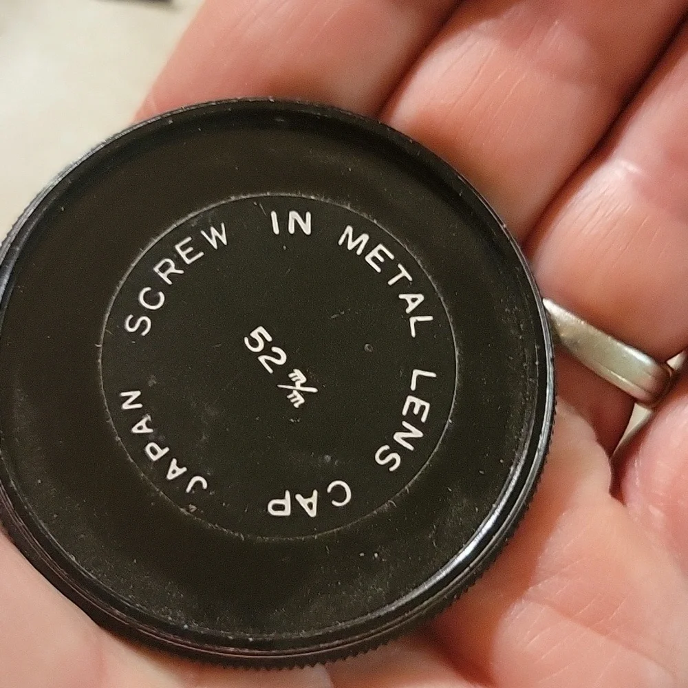 Vintage Metal Lens Cap For Camera 52 M/M